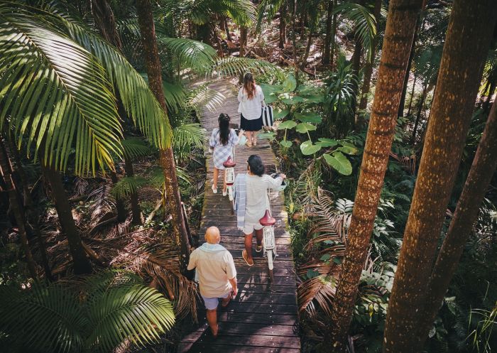 Walking in nature, Crystalbrook Byron, Byron Bay, North Coast NSW